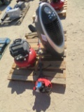 Fan, Porter Cable Air Compressor, Weed eater