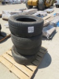 4 Used Tires P265 R17 40% Tread