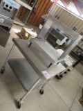 Enclose Hot Plate Missing Lights Rolling Ss Table