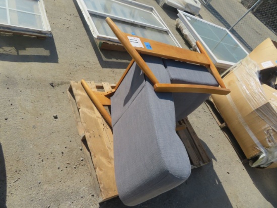 Grey Chair Damaged