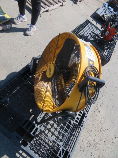 DeWalt High Velocity Fan on Wheels