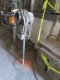 Electrical 220 cord w/stand, fan