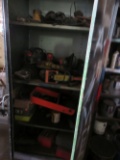 Metal cabinet w/power tools