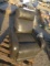 Brown leather electric recliner