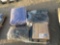 (2) camo backpacks, (2) 15w solar modules,skateboard,full size comforter