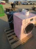 Pink All in One Washer/Dryer, Simplex Sewage Pump Kit