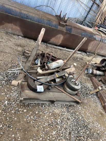Crane Parts, Pipe Wrench, Misc Parts Wheels