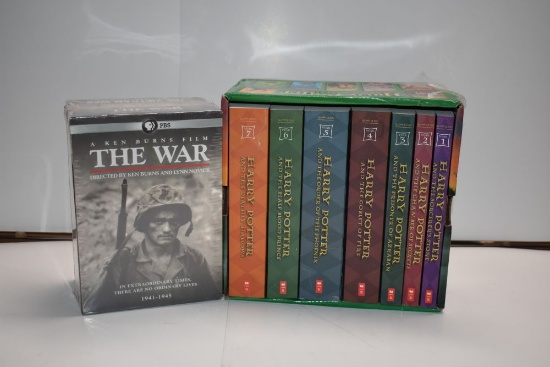 1 The Vietnam DVD New, 1 Harry Potter Books New