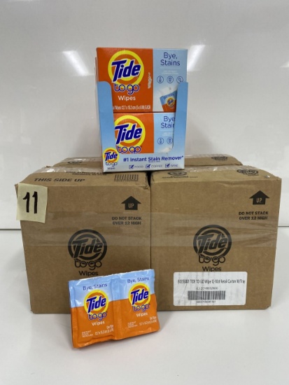 Tide To Go Wipes (4 Boxes, 12-10 Ct Packs)