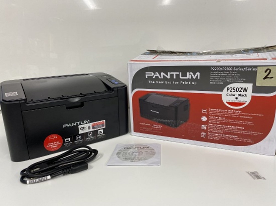 Pantum Printer (New, Needs Usb Port)