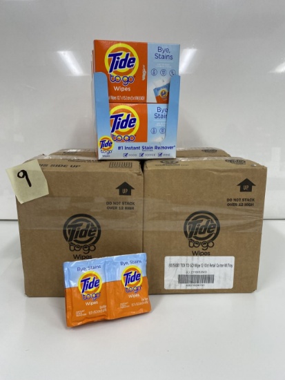 Tide To Go Wipes (4 Boxes, 12-10 Ct Packs)