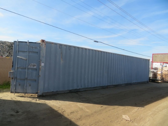 Gray 40' Container