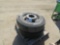 285/75R 24.5 (2) Tires w/Rims