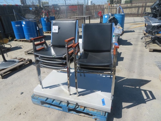 Folding Table w/ 5 Chairs