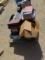 Silverware cases, elec box, speakers, jackets