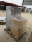 Metal desk, cabinet