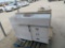 Vanity w/ top w/barndoor style cupboards