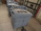 Portable plastic cart w/ dual s/s sink