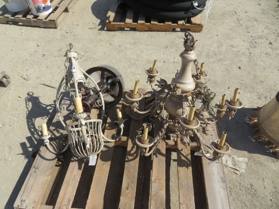 (2) Chandeliers