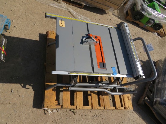Ridgid table saw