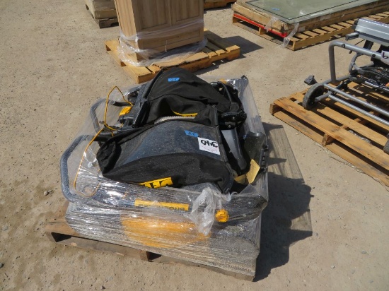 (2) DeWalt lawnmowers