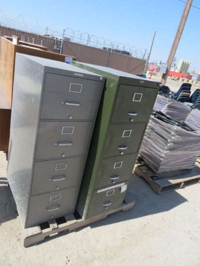 (2) File cabinets