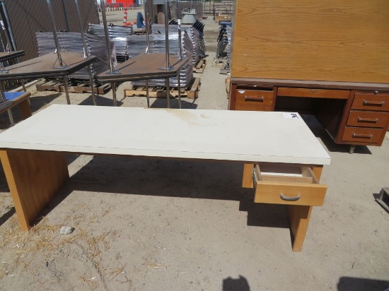 Wood desk