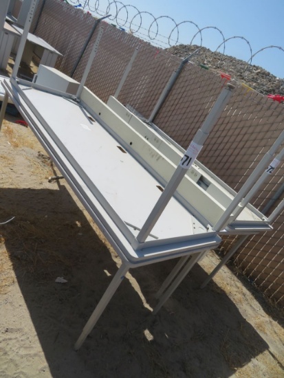 (2) tables w/outlets