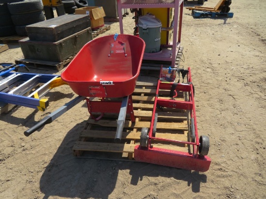 Wheelbarrow, appliance hand truck