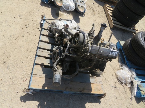 V8 engine