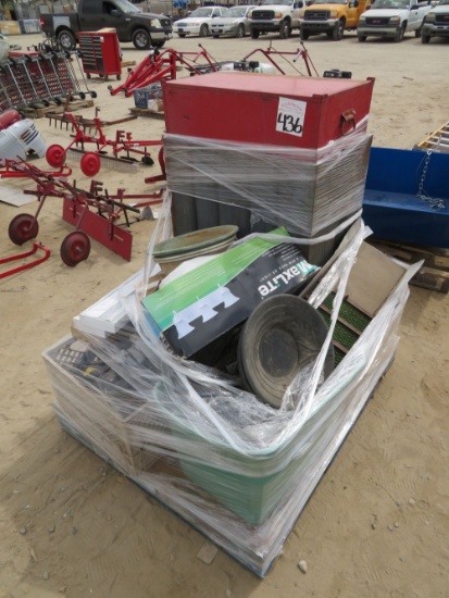 Tool box,sluice,gold pans,classifiers,vanity bars,hand tools,flor lights,misc