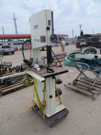 Jet 18" woodworking bandsaw w/quick tension