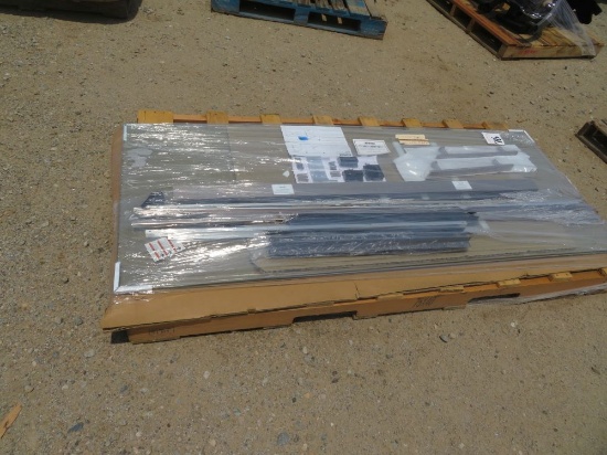 60" x 77" Kohler shower doors w/ hardware