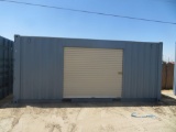 20' seatrain w/roll up door
