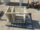 Rolling cart, (4) rubber mats