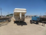 1991 Circle D 2 Axle Horse Trailer