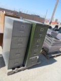 (2) File cabinets