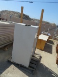 File cabinet, easel