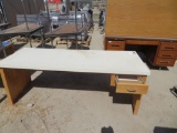 Wood desk