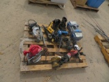 Dremel set w/toolbox, grinder, saws,