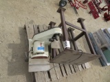 Belt/disc sander w/rolling stand