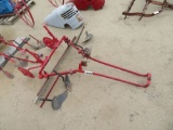 Potato plow, harrow