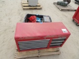 Tub of SnapOn tools, Craftsman top toolbox