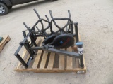 (2) Snap On rolling stools, (2) Rockler stands
