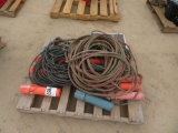 (10) containers welding rod, stinger, leads
