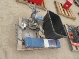 Chopsaw, xblade, blinds, robe, tub misc