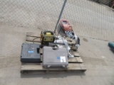 Miter saw, profile sander, 5 in 1 power pack, Misc