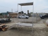 4 stair alum announcer stand