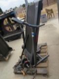 (2) bows, axe, weights, treadmill