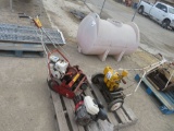 (2) front throw mowers, 1 engine-needs rebuild